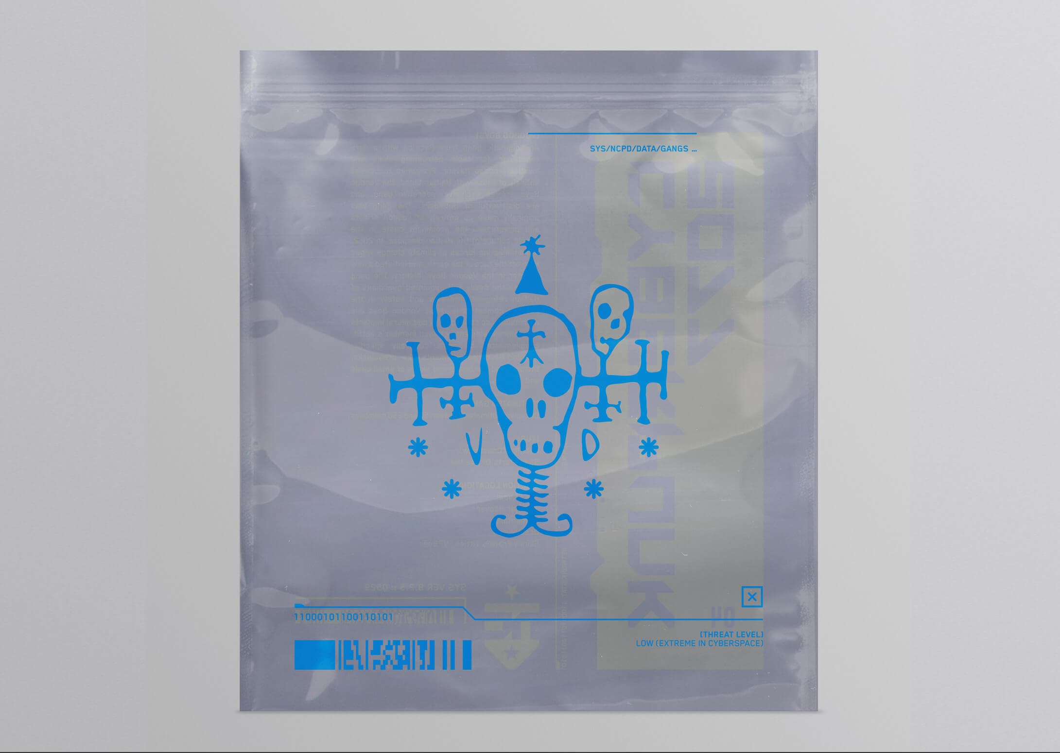 Cyberpunk Merch Bag Blue